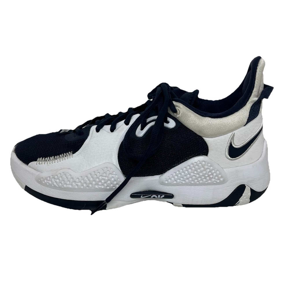 Nike Air PG5 Paul George Men's Size 8 DA7758-401‎ Navy Blue White Athleisure Gym